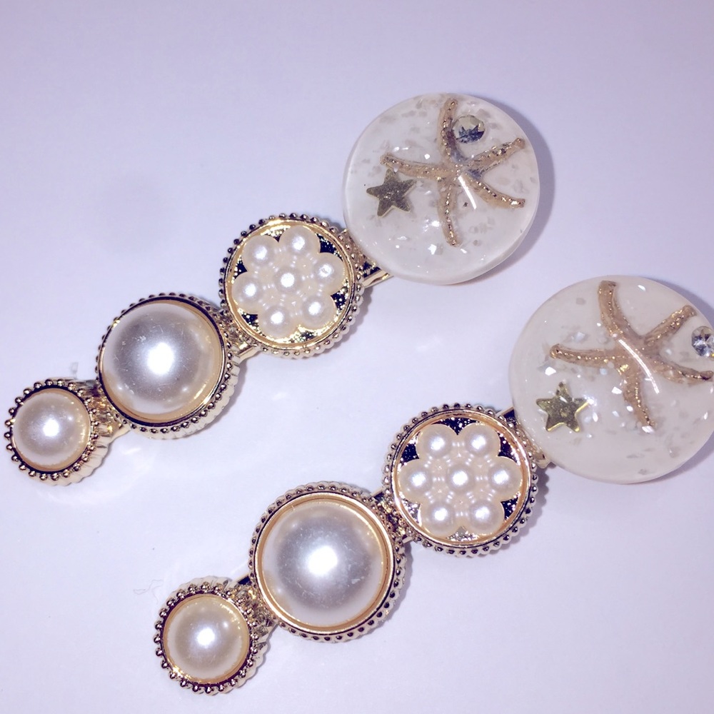 ELEGANT PEARL HAIR CLIP
